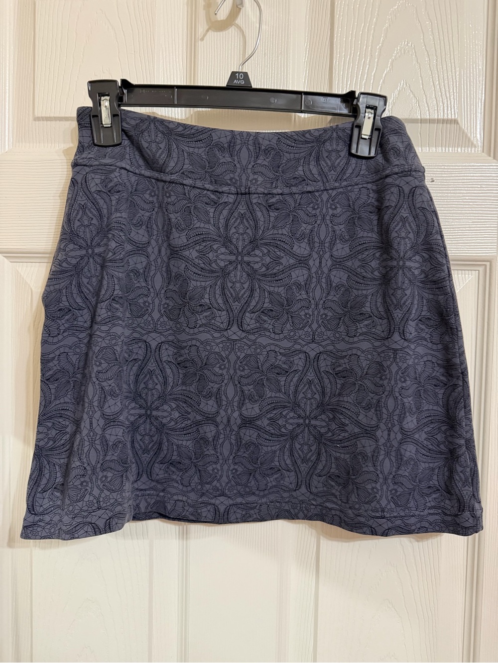 Athleta Women's Navy Patterned A-Line Skort